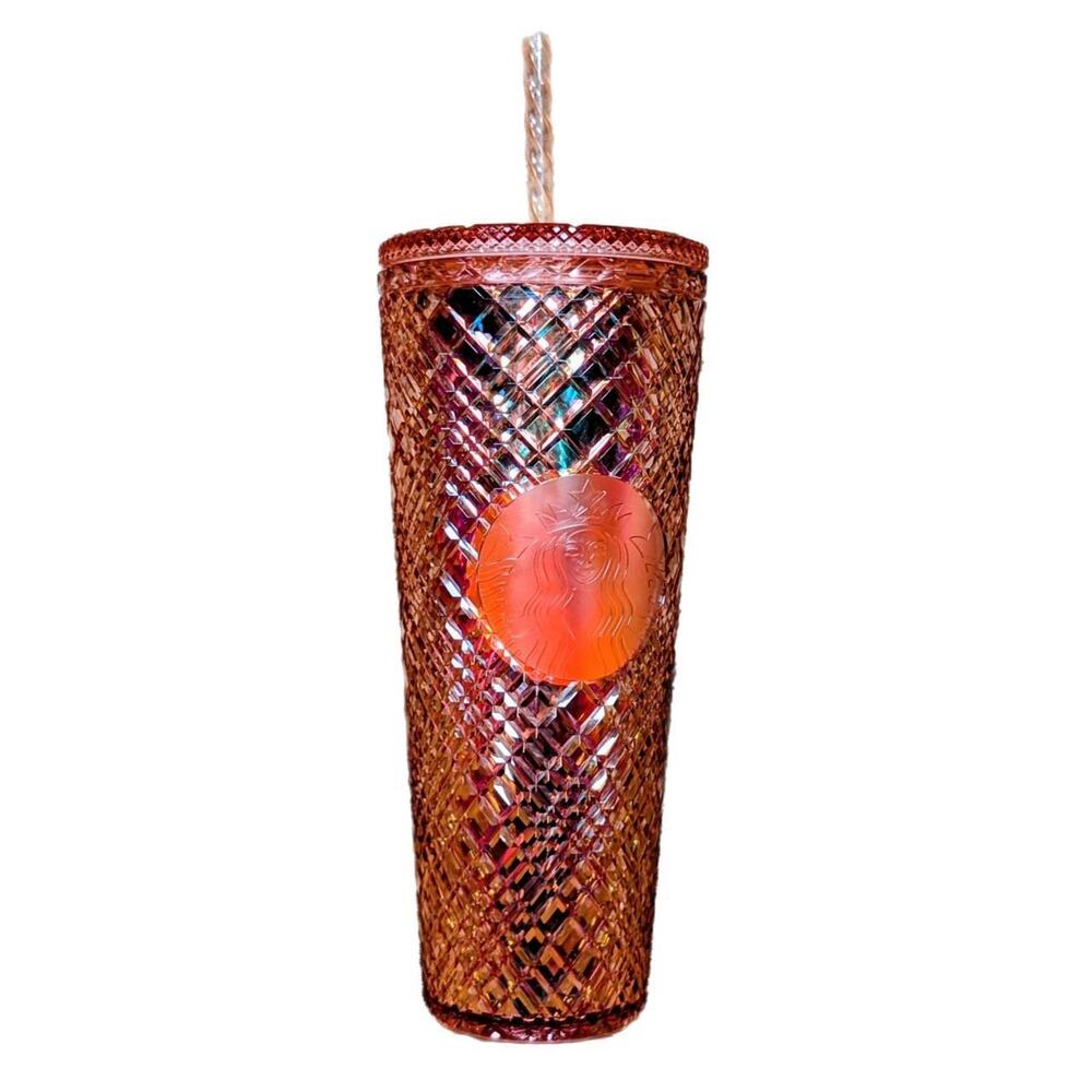 Starbucks 2021 Winter Holiday Jeweled Tumbler Cold Cup 24oz